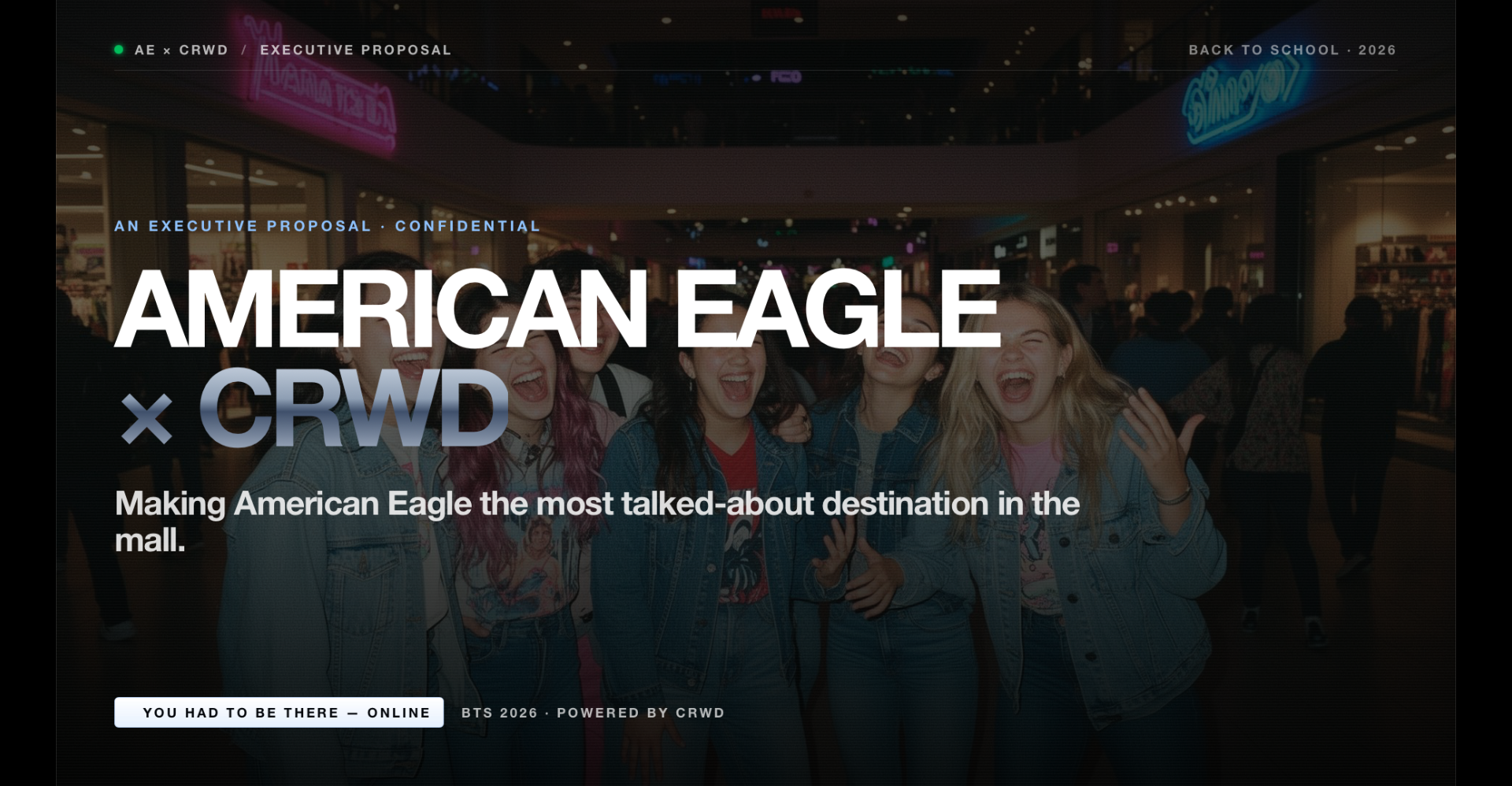 American Eagle campaign
